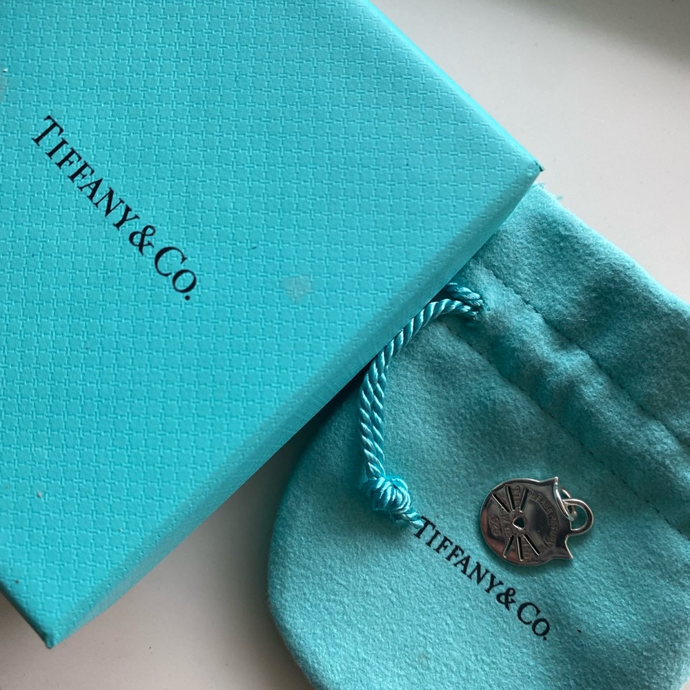 Return to Tiffany Cat Pendant ag925 sterling